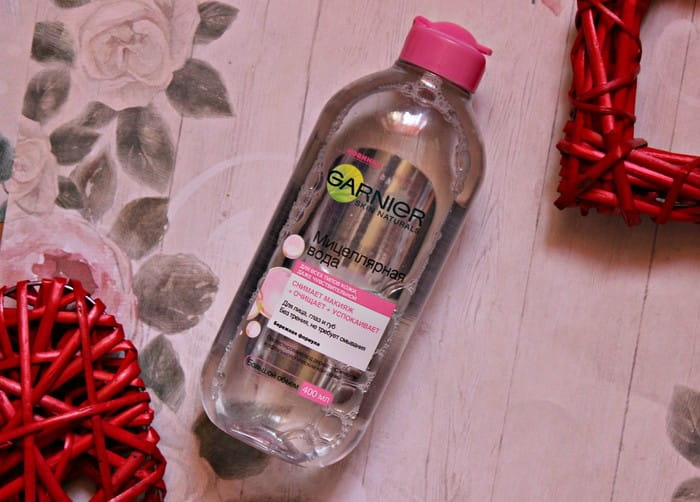 мицеллярная вода Garnier