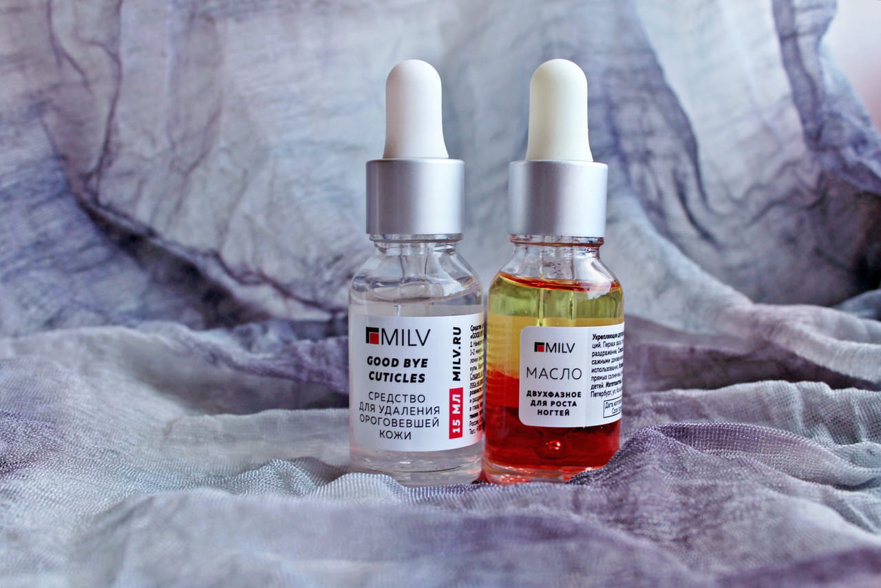 Средства по уходу за кутикулой от Milv: ремувер Good Bye Cuticles и ...